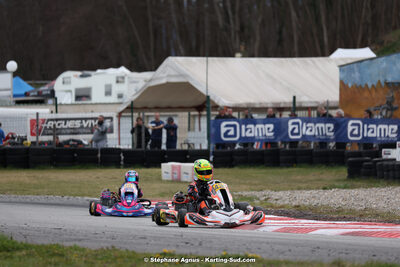 9 & 10/03/2024 : 1ère manche du Championnat du Sud au circuit d’Aigues-Vives (photos Stéphane Agnus) 2024 — karting