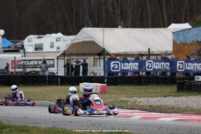 9 & 10/03/2024 : 1ère manche du Championnat du Sud au circuit d’Aigues-Vives (photos Stéphane Agnus) 2024 — karting