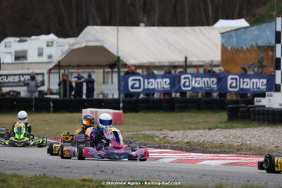 9 & 10/03/2024 : 1ère manche du Championnat du Sud au circuit d’Aigues-Vives (photos Stéphane Agnus) 2024 — karting