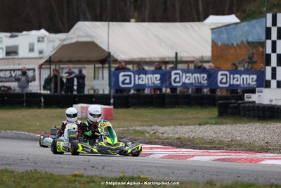 9 & 10/03/2024 : 1ère manche du Championnat du Sud au circuit d’Aigues-Vives (photos Stéphane Agnus) 2024 — karting