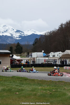 9 & 10/03/2024 : 1ère manche du Championnat du Sud au circuit d’Aigues-Vives (photos Stéphane Agnus) 2024 — karting