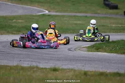 9 & 10/03/2024 : 1ère manche du Championnat du Sud au circuit d’Aigues-Vives (photos Stéphane Agnus) 2024 — karting