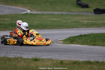 9 & 10/03/2024 : 1ère manche du Championnat du Sud au circuit d’Aigues-Vives (photos Stéphane Agnus) 2024 — karting