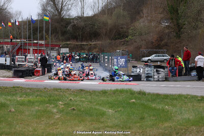 9 & 10/03/2024 : 1ère manche du Championnat du Sud au circuit d’Aigues-Vives (photos Stéphane Agnus) 2024 — karting