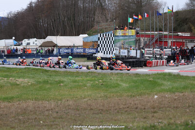9 & 10/03/2024 : 1ère manche du Championnat du Sud au circuit d’Aigues-Vives (photos Stéphane Agnus) 2024 — karting