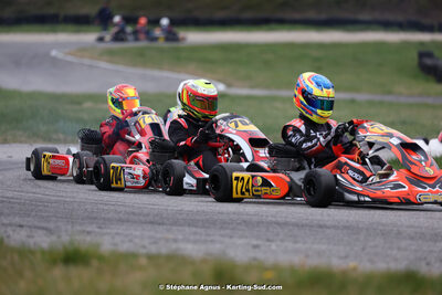 9 & 10/03/2024 : 1ère manche du Championnat du Sud au circuit d’Aigues-Vives (photos Stéphane Agnus) 2024 — karting