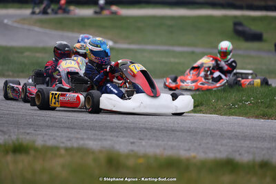 9 & 10/03/2024 : 1ère manche du Championnat du Sud au circuit d’Aigues-Vives (photos Stéphane Agnus) 2024 — karting