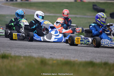 9 & 10/03/2024 : 1ère manche du Championnat du Sud au circuit d’Aigues-Vives (photos Stéphane Agnus) 2024 — karting