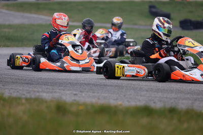 9 & 10/03/2024 : 1ère manche du Championnat du Sud au circuit d’Aigues-Vives (photos Stéphane Agnus) 2024 — karting