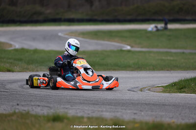 9 & 10/03/2024 : 1ère manche du Championnat du Sud au circuit d’Aigues-Vives (photos Stéphane Agnus) 2024 — karting
