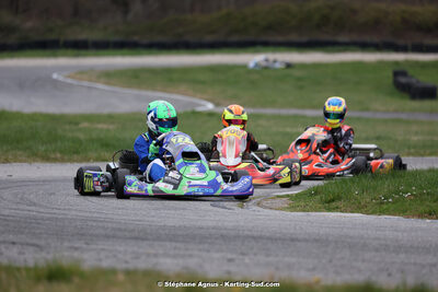 9 & 10/03/2024 : 1ère manche du Championnat du Sud au circuit d’Aigues-Vives (photos Stéphane Agnus) 2024 — karting