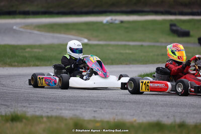 9 & 10/03/2024 : 1ère manche du Championnat du Sud au circuit d’Aigues-Vives (photos Stéphane Agnus) 2024 — karting