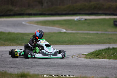 9 & 10/03/2024 : 1ère manche du Championnat du Sud au circuit d’Aigues-Vives (photos Stéphane Agnus) 2024 — karting
