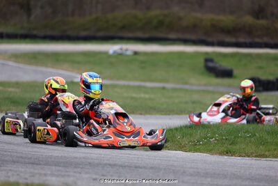 9 & 10/03/2024 : 1ère manche du Championnat du Sud au circuit d’Aigues-Vives (photos Stéphane Agnus) 2024 — karting