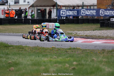 9 & 10/03/2024 : 1ère manche du Championnat du Sud au circuit d’Aigues-Vives (photos Stéphane Agnus) 2024 — karting
