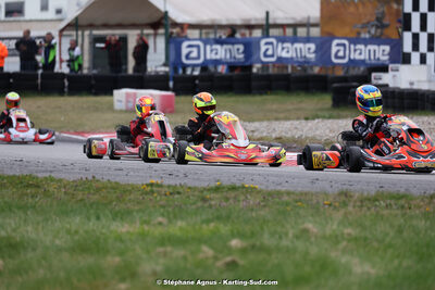 9 & 10/03/2024 : 1ère manche du Championnat du Sud au circuit d’Aigues-Vives (photos Stéphane Agnus) 2024 — karting
