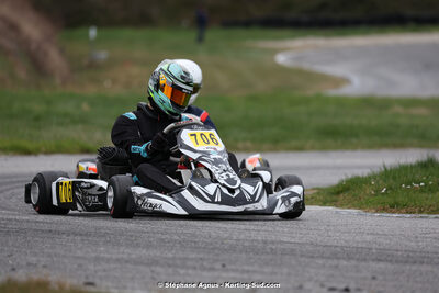 9 & 10/03/2024 : 1ère manche du Championnat du Sud au circuit d’Aigues-Vives (photos Stéphane Agnus) 2024 — karting