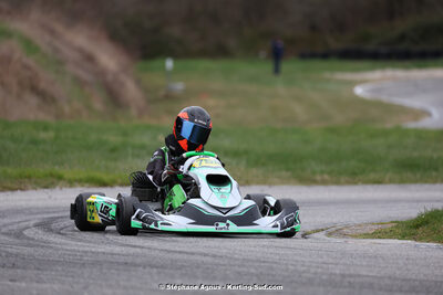 9 & 10/03/2024 : 1ère manche du Championnat du Sud au circuit d’Aigues-Vives (photos Stéphane Agnus) 2024 — karting