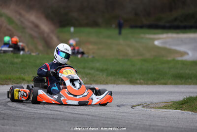 9 & 10/03/2024 : 1ère manche du Championnat du Sud au circuit d’Aigues-Vives (photos Stéphane Agnus) 2024 — karting