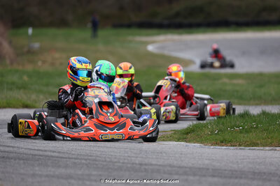 9 & 10/03/2024 : 1ère manche du Championnat du Sud au circuit d’Aigues-Vives (photos Stéphane Agnus) 2024 — karting