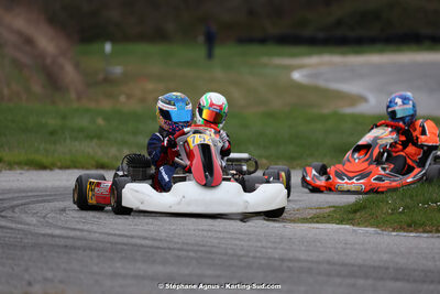 9 & 10/03/2024 : 1ère manche du Championnat du Sud au circuit d’Aigues-Vives (photos Stéphane Agnus) 2024 — karting