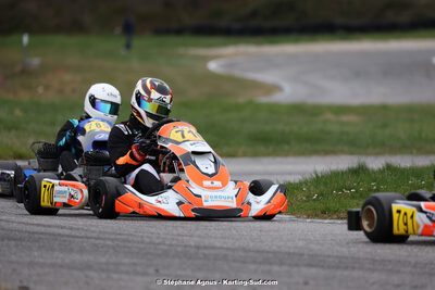 9 & 10/03/2024 : 1ère manche du Championnat du Sud au circuit d’Aigues-Vives (photos Stéphane Agnus) 2024 — karting