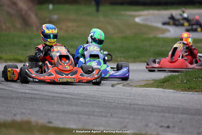 9 & 10/03/2024 : 1ère manche du Championnat du Sud au circuit d’Aigues-Vives (photos Stéphane Agnus) 2024 — karting