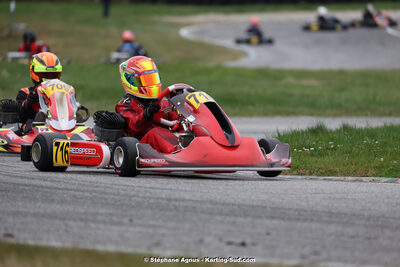 9 & 10/03/2024 : 1ère manche du Championnat du Sud au circuit d’Aigues-Vives (photos Stéphane Agnus) 2024 — karting