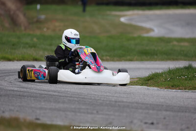 9 & 10/03/2024 : 1ère manche du Championnat du Sud au circuit d’Aigues-Vives (photos Stéphane Agnus) 2024 — karting