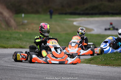 9 & 10/03/2024 : 1ère manche du Championnat du Sud au circuit d’Aigues-Vives (photos Stéphane Agnus) 2024 — karting