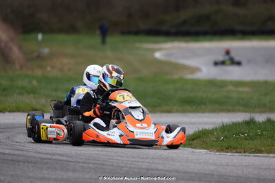 9 & 10/03/2024 : 1ère manche du Championnat du Sud au circuit d’Aigues-Vives (photos Stéphane Agnus) 2024 — karting