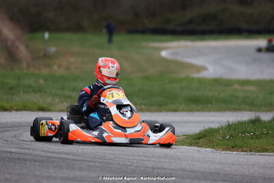 9 & 10/03/2024 : 1ère manche du Championnat du Sud au circuit d’Aigues-Vives (photos Stéphane Agnus) 2024 — karting