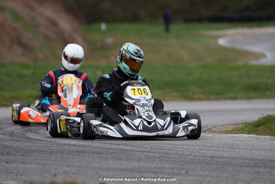 9 & 10/03/2024 : 1ère manche du Championnat du Sud au circuit d’Aigues-Vives (photos Stéphane Agnus) 2024 — karting