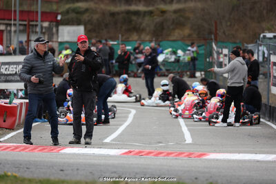9 & 10/03/2024 : 1ère manche du Championnat du Sud au circuit d’Aigues-Vives (photos Stéphane Agnus) 2024 — karting