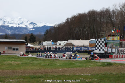 9 & 10/03/2024 : 1ère manche du Championnat du Sud au circuit d’Aigues-Vives (photos Stéphane Agnus) 2024 — karting