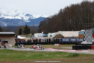 9 & 10/03/2024 : 1ère manche du Championnat du Sud au circuit d’Aigues-Vives (photos Stéphane Agnus) 2024 — karting