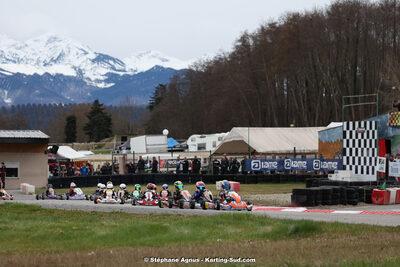 9 & 10/03/2024 : 1ère manche du Championnat du Sud au circuit d’Aigues-Vives (photos Stéphane Agnus) 2024 — karting