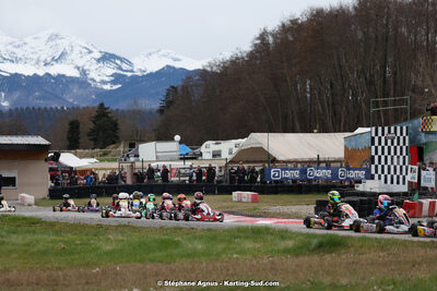 9 & 10/03/2024 : 1ère manche du Championnat du Sud au circuit d’Aigues-Vives (photos Stéphane Agnus) 2024 — karting