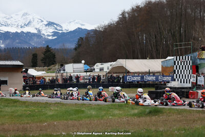 9 & 10/03/2024 : 1ère manche du Championnat du Sud au circuit d’Aigues-Vives (photos Stéphane Agnus) 2024 — karting