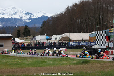 9 & 10/03/2024 : 1ère manche du Championnat du Sud au circuit d’Aigues-Vives (photos Stéphane Agnus) 2024 — karting