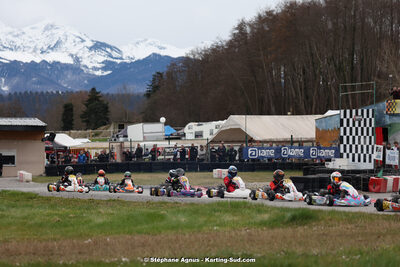 9 & 10/03/2024 : 1ère manche du Championnat du Sud au circuit d’Aigues-Vives (photos Stéphane Agnus) 2024 — karting