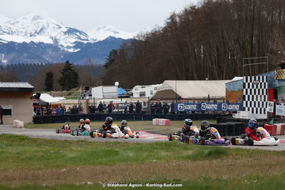 9 & 10/03/2024 : 1ère manche du Championnat du Sud au circuit d’Aigues-Vives (photos Stéphane Agnus) 2024 — karting