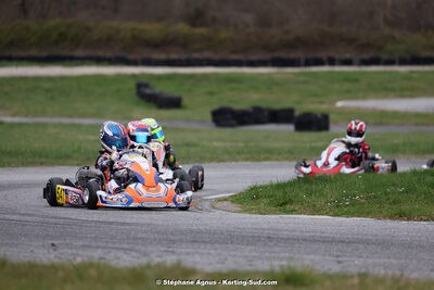 9 & 10/03/2024 : 1ère manche du Championnat du Sud au circuit d’Aigues-Vives (photos Stéphane Agnus) 2024 — karting