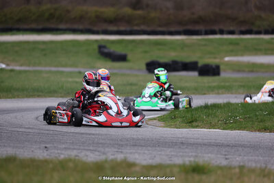 9 & 10/03/2024 : 1ère manche du Championnat du Sud au circuit d’Aigues-Vives (photos Stéphane Agnus) 2024 — karting