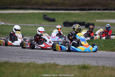 9 & 10/03/2024 : 1ère manche du Championnat du Sud au circuit d’Aigues-Vives (photos Stéphane Agnus) 2024 — karting