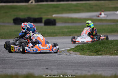 9 & 10/03/2024 : 1ère manche du Championnat du Sud au circuit d’Aigues-Vives (photos Stéphane Agnus) 2024 — karting