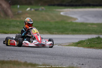 9 & 10/03/2024 : 1ère manche du Championnat du Sud au circuit d’Aigues-Vives (photos Stéphane Agnus) 2024 — karting