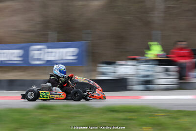 9 & 10/03/2024 : 1ère manche du Championnat du Sud au circuit d’Aigues-Vives (photos Stéphane Agnus) 2024 — karting
