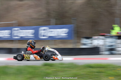 9 & 10/03/2024 : 1ère manche du Championnat du Sud au circuit d’Aigues-Vives (photos Stéphane Agnus) 2024 — karting