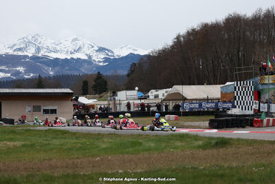 9 & 10/03/2024 : 1ère manche du Championnat du Sud au circuit d’Aigues-Vives (photos Stéphane Agnus) 2024 — karting
